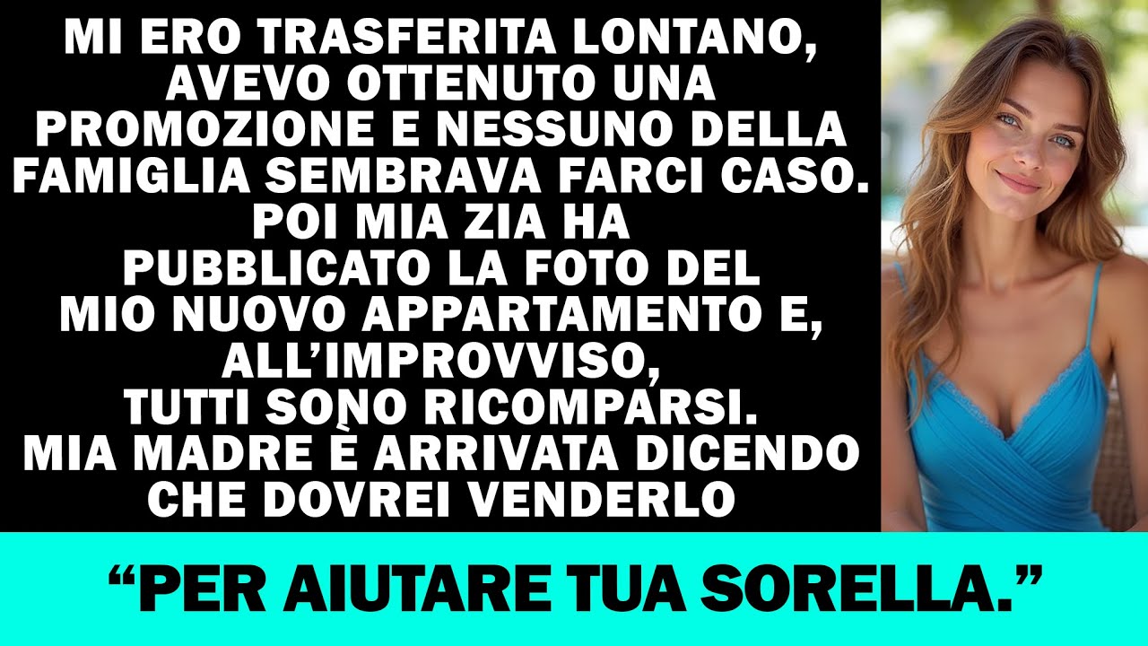 Mia sorella non mi parlava da due anni. Poi mia madre, dopo aver visto una foto del mio nuovo appartamento su Instagram, mi ha chiamato dicendo: "Abbiamo già comprato i biglietti. Arriviamo...