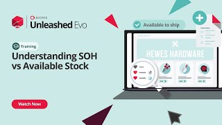 Understanding Stock On Hand vs Available Stock  | Unleashed Inventory Management Training Academy