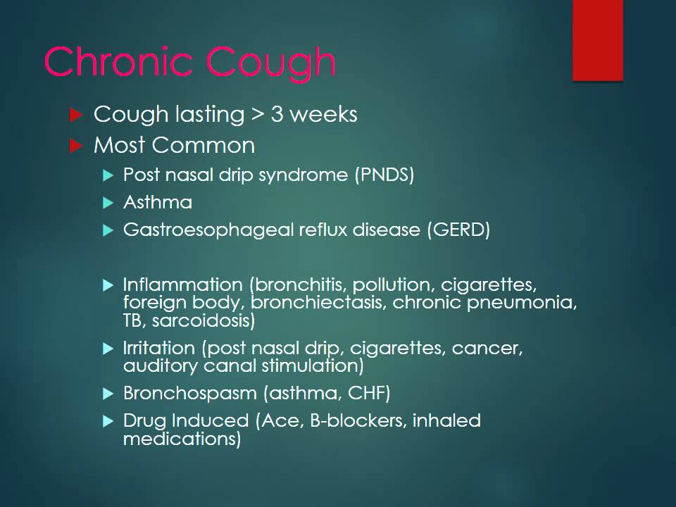 Chronic Cough