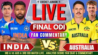 IND -A vs AUS-A 3rd ODI Match 2026 | IND BATTING 1st | India vs Australia ODI final