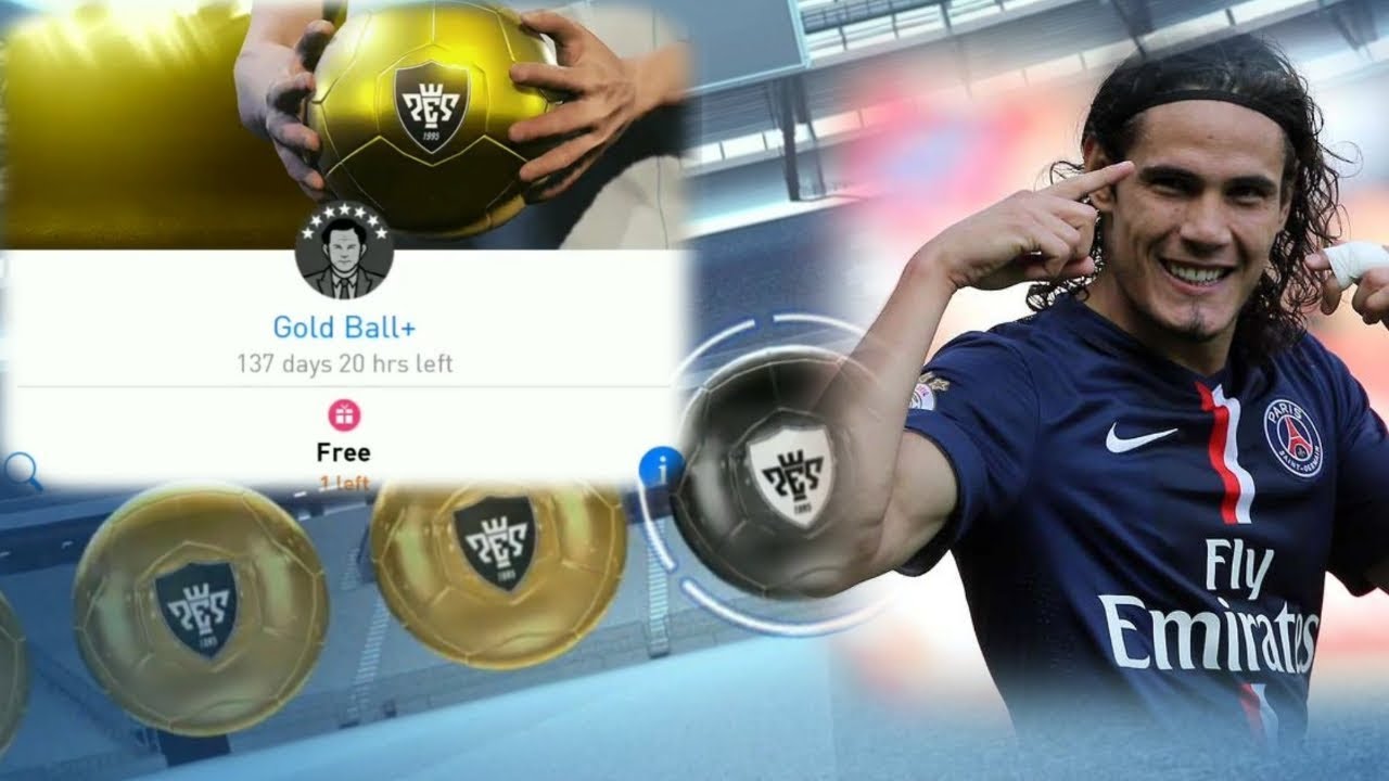 How To Get Black Ball On GOLD Pack PES 2019 MOBILE