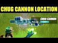 How to get the Chug Cannon LOCATION! - Fortnite