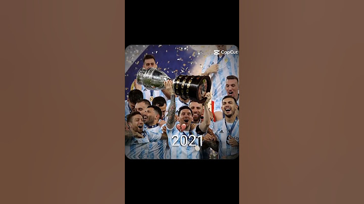 Argentina bicampeón de América 🇦🇷🐐🏆❤️