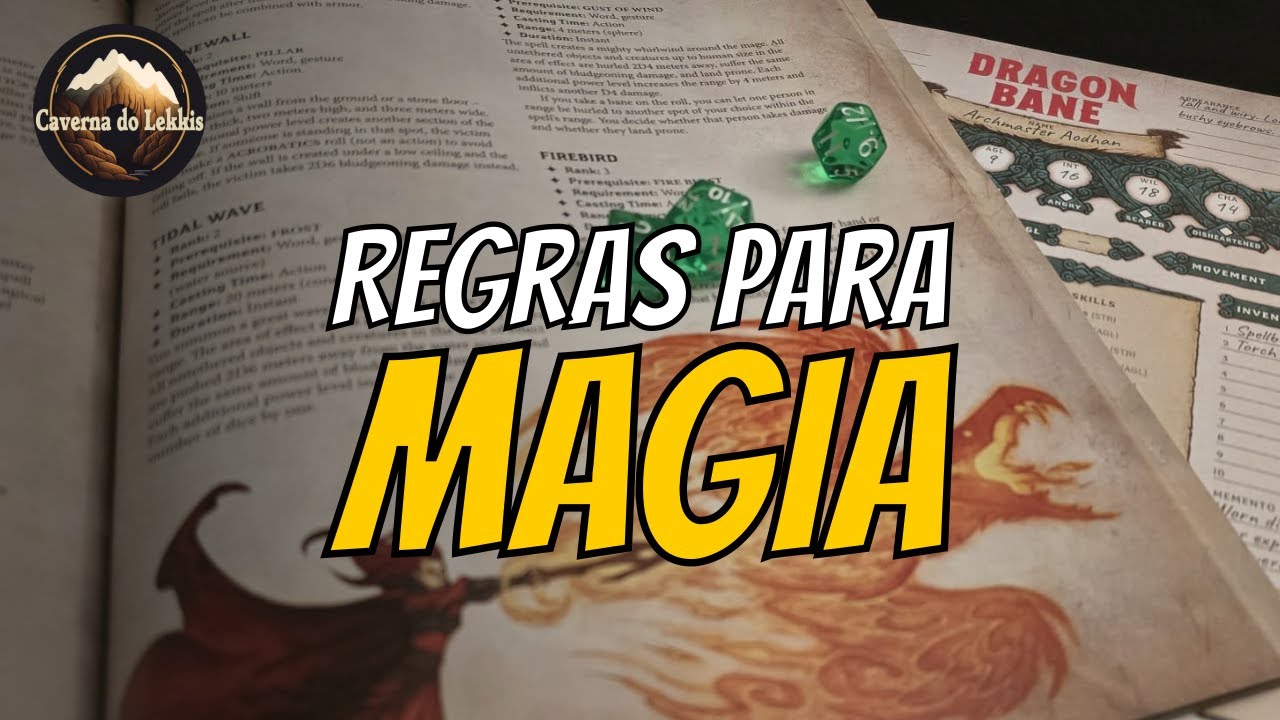Dragonbane - Regras para Magia