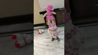 Aadhya Dancing With Her Doll