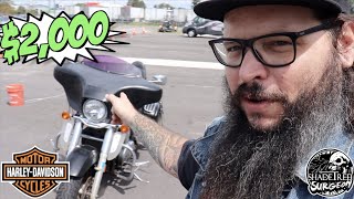 CHEAPEST motorcycle at the Harley Dealership