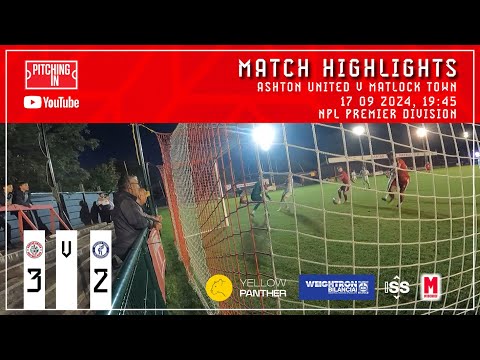 Ashton Utd Matlock Goals And Highlights