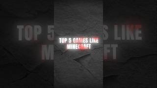 TOP 5 GAMES LIKE MINECRAFT #minecraft #androidgames #offlinegames #servival