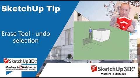 🏷️Erase Tool - undo selection💎 #Tip #205
