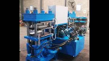 Rubber vulcanizing machine 150T