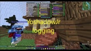 YoshadowJr Logging on Mineverse.com