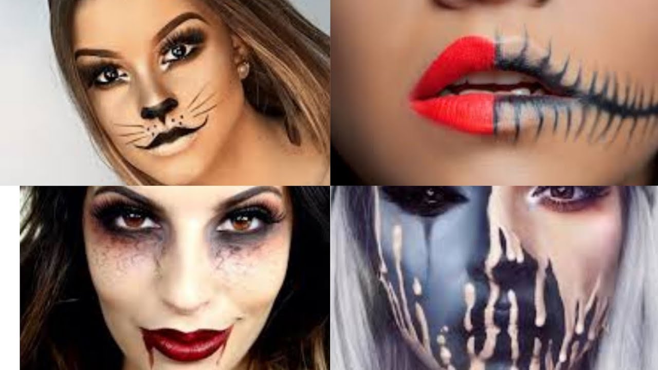 top 50 Halloween makeup looks | unique makeup looks|  viral artistic makeup ideas