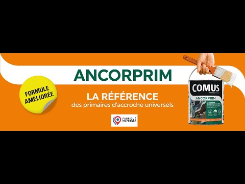 ANCORPRIM : primaire d’accrochage universel pour métaux ferreux et supports difficiles.