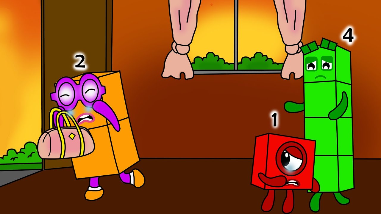 Numberblocks 2 intends to leave because he is angry - Numberblocks ...