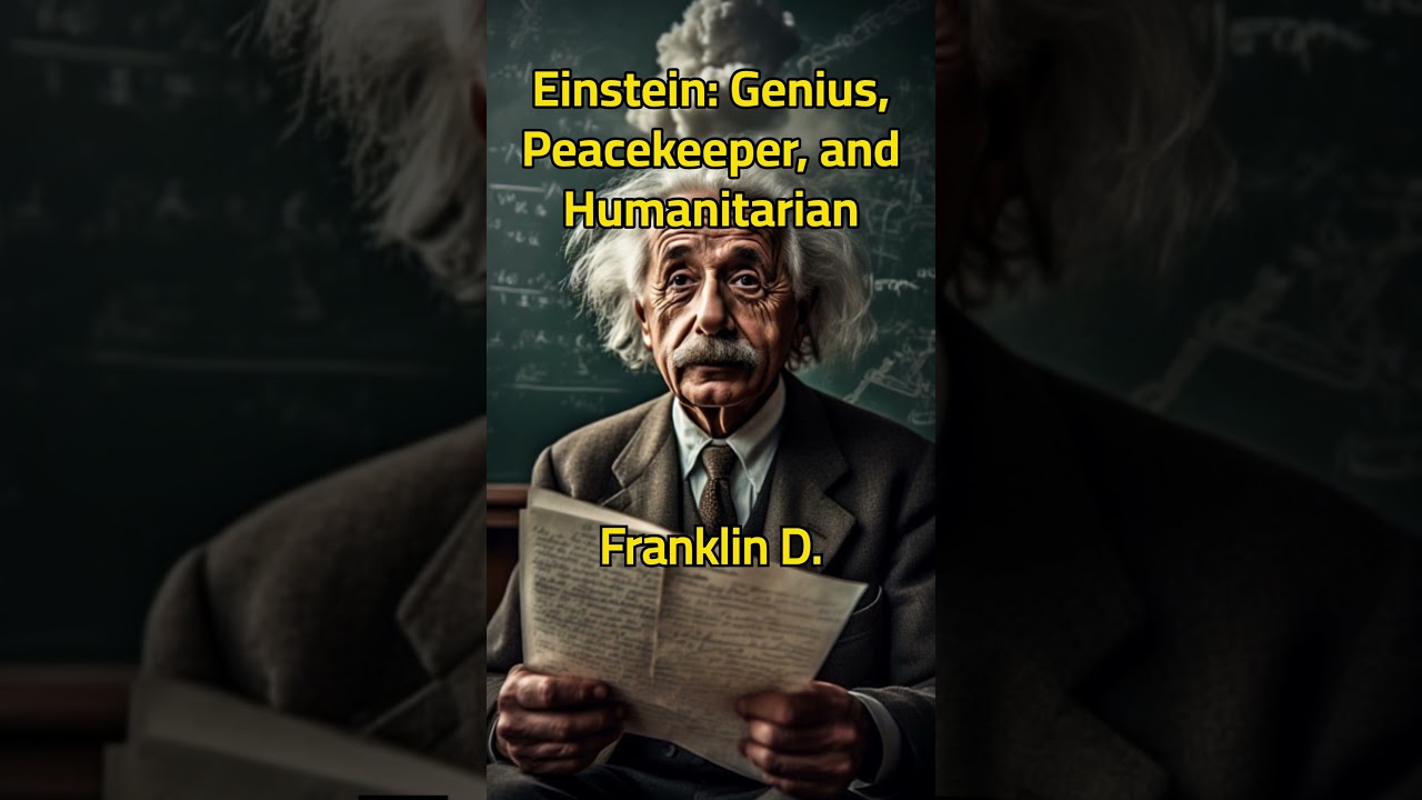 Einstein: Genius, Peacekeeper, and Humanitarian 
