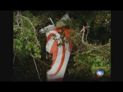 Após dez anos, equipe da Record reencontra destroços do avião da Gol