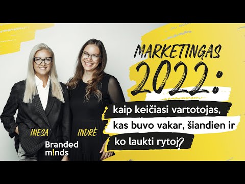 MARKETINGAS 2022 : KAIP KEIČIASI VARTOTOJAS, KAIP BUVO VAKAR, ŠIANDIEN IR KO LAUKTI RYTOJ?