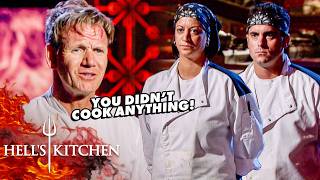 Chef Claims They Are the Strongest Despite Doing No Actual Cooking | Hell's Kitchen