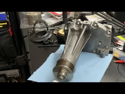 Supercharger cleaning and service for Jaguar XJR - YouTube