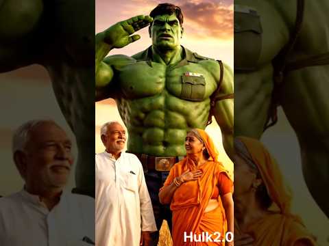 Hulk become a army man 💪| Hulk2.0#hulk #poorhulk #Hulk2.0