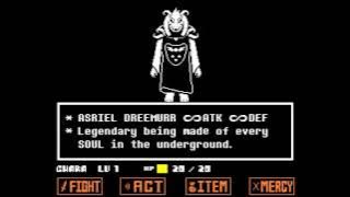 Undertale - Asriel Dreemurr Fight (Pacifist Run)