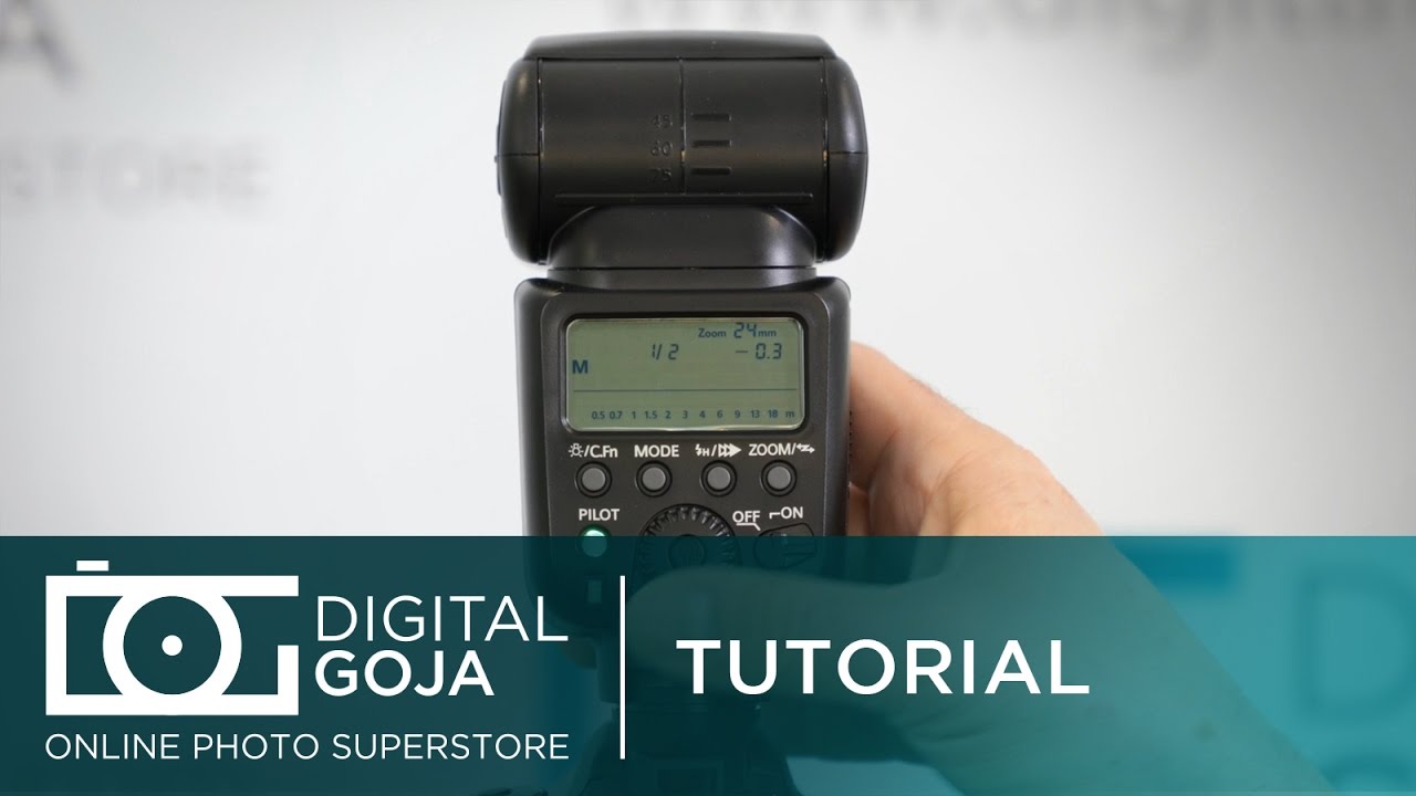 Tutorial Speedlite Flash for Canon TTL vs Manual Recycle Time YouTube