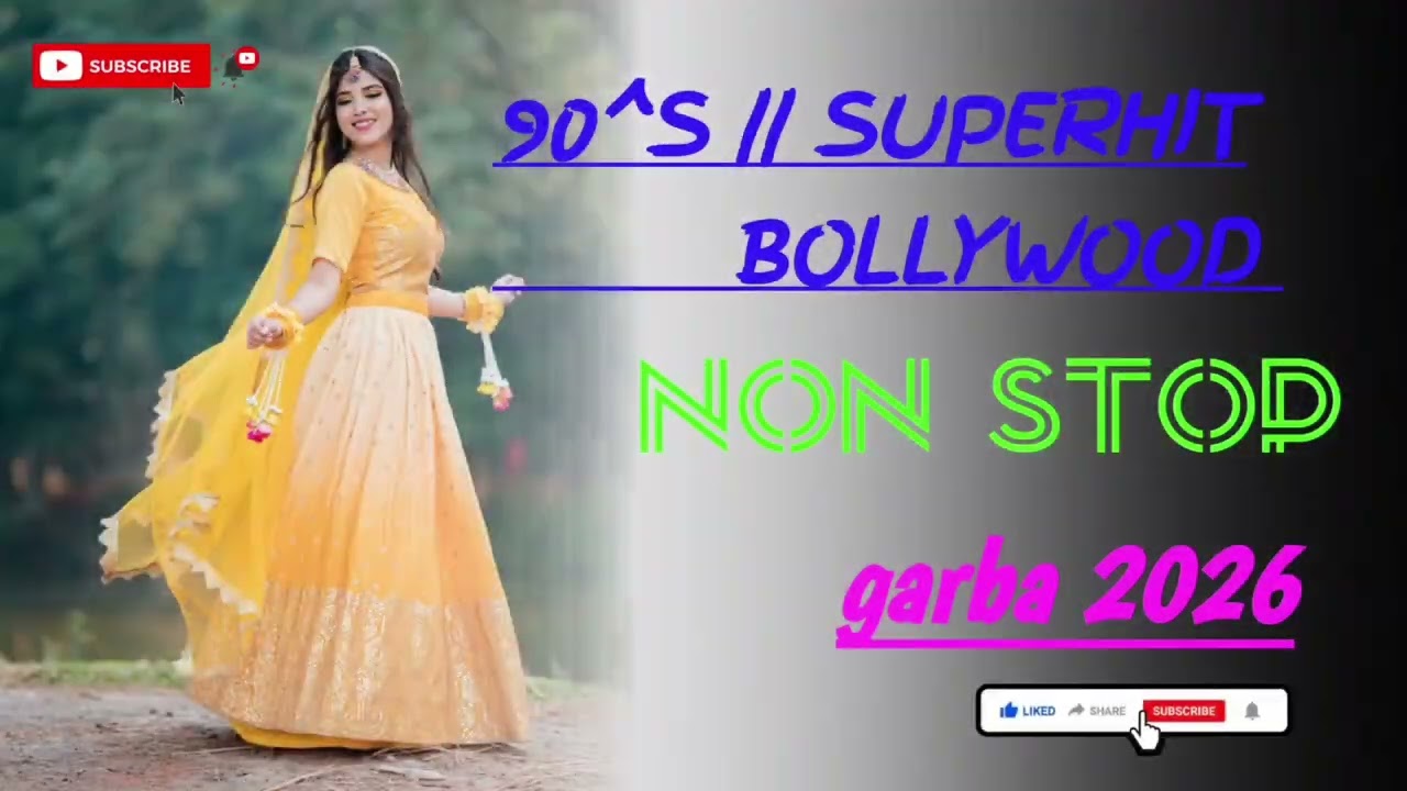 90^s || superhit Bollywood trending non stop garba(2026) aadiwasi 