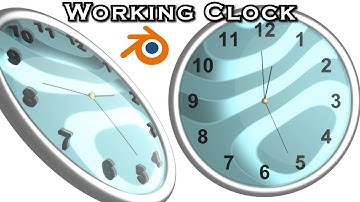 Make a Working Clock using Only Geometry Nodes - Blender Tutorial