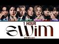 1 HOUR BTS 방탄소년단 SWIM Color Coded Lyrics 1시간 1 HOUR BTS 방탄소년단 SWIM Color Coded Lyrics 1시간