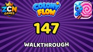Colony Flow Level 147 Walkthrough | Full Solution