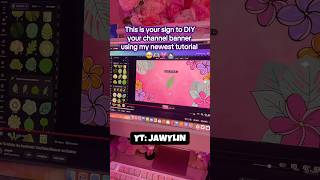 How to make your own Youtube Channel Banner EASY