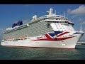 P & O Britannia return to cruising June 2021 Part 2