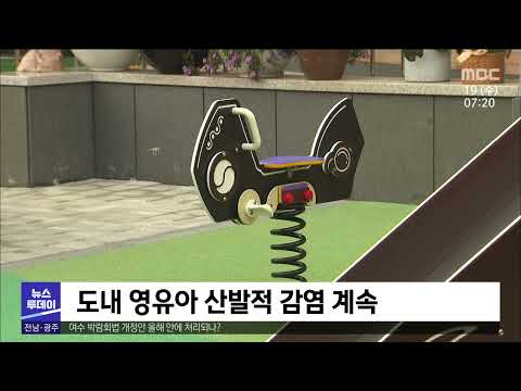 어린이집, 전통시장 전남 곳곳 &amp;#39;비상&amp;#39;[목포MBC 뉴스투데이]