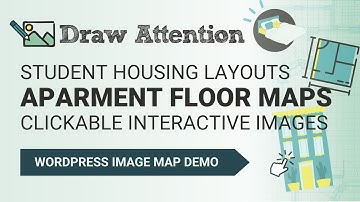 Interactive Apartment Floor Plans for WordPress | Student Housing Image Maps | WP Draw Attention