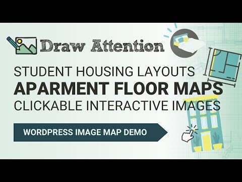 Interactive Apartment Floor Plans for WordPress | Student Housing Image Maps | WP Draw Attention