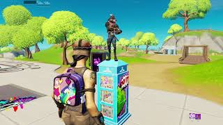 Default Surprises Party Royale Lobby By Switching Into Purple Skull Trooper And Renegade Raider