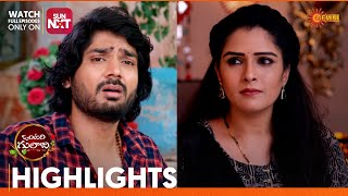 Vontari Gulabi - Highlights of the day | Watch full EP only on Sun NXT | 03 May 2024 | Gemini TV