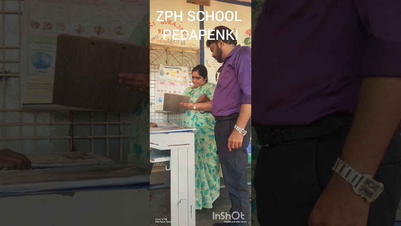 National science Day @Zphs Pedapenk జాతీయ సైన్స్ దినోత్సవం#  సర్ సివి రామన్ cv raman