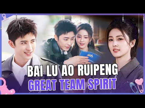 Bai Lu and Ao Ruipeng are such a great team✨Both smart and hardworking~