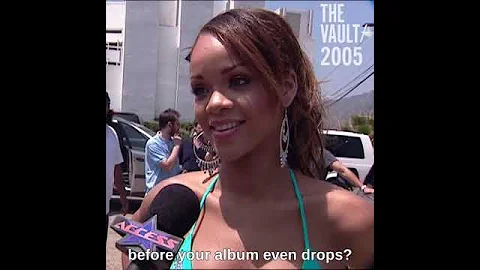 Rihanna had no plans on becoming a one-hit wonder | Access Interview 2005