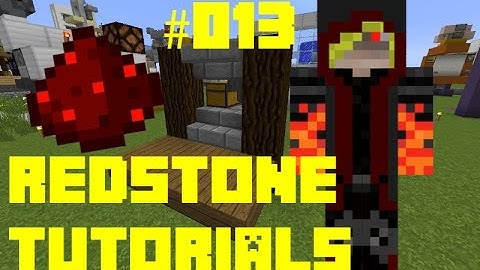 Minecraft tut  #013 tiny charcoal machine