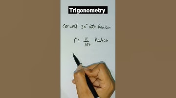 how to convert 30 degree into radian???