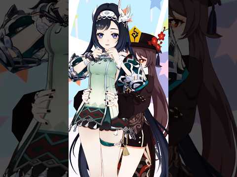 [原神 MMD] Hu Tao & Lan Yan - Shake to Shake (摇一摇) - Genshin Impact 4K 60 fps