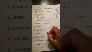 Unscramble the Words | For Kids | Da1Lioness