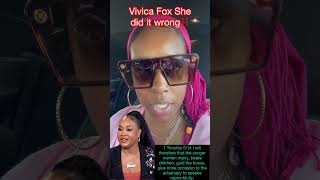 Vivica Fox, SHE DID IT  WRONG‼️ #vivicafox #marriage #short