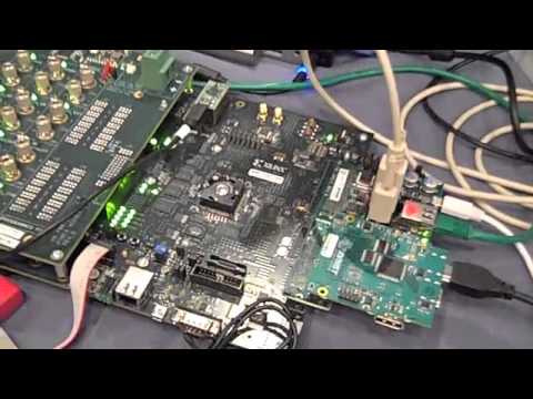 Xilinx Zynq demo of first silicon
