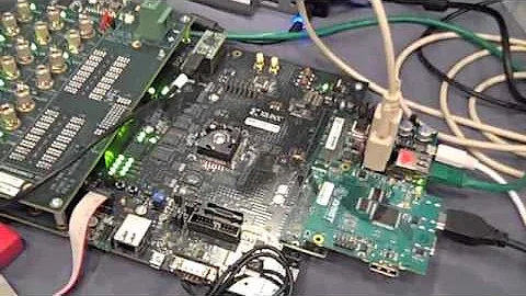 Xilinx Zynq demo of first silicon