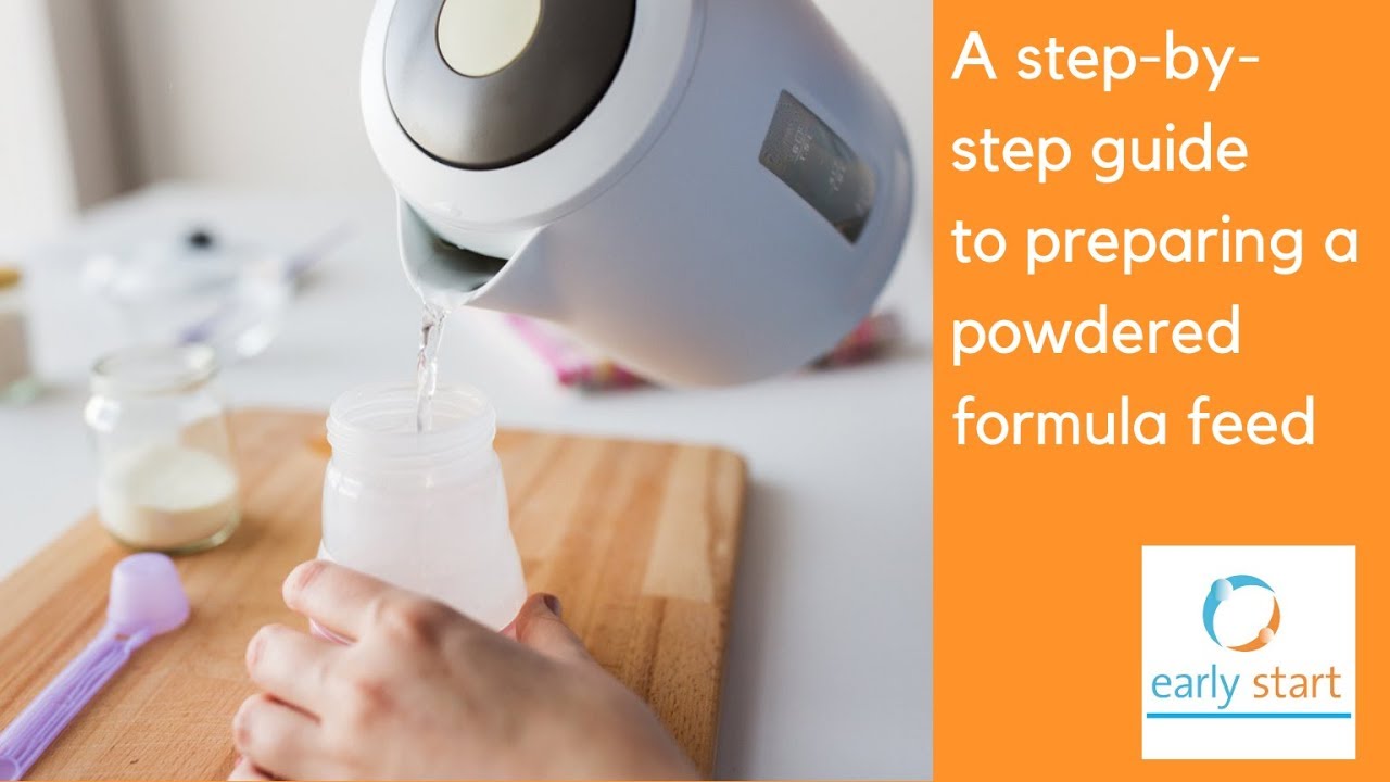 Step-By-Step Guide to Prepare Baby Formula