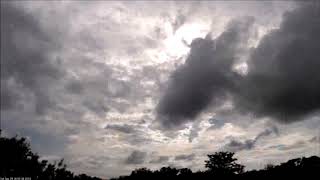 Bizarre morphing clouds