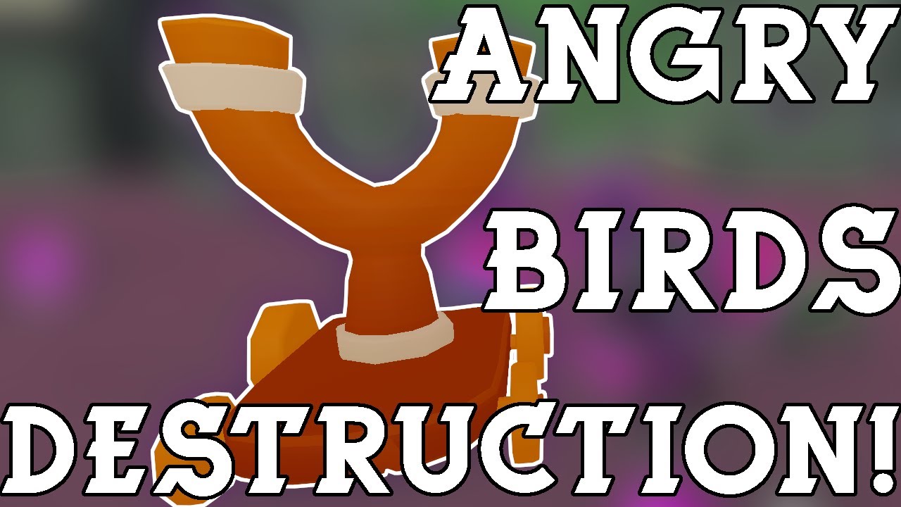 Shooting Angry Birds From Catapults Mayhem Simulator Roblox YouTube